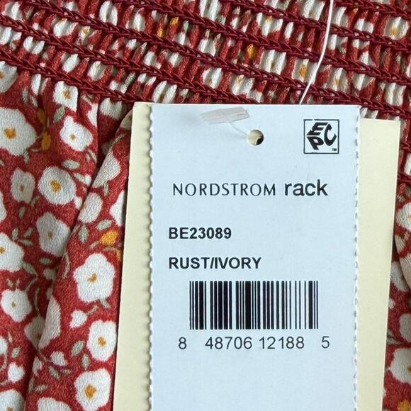 Everleigh rust floral tie strap - Picture 5 of 5